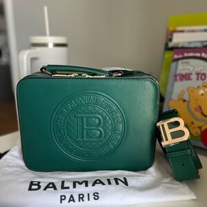 Balmain Green Crossbody Bag